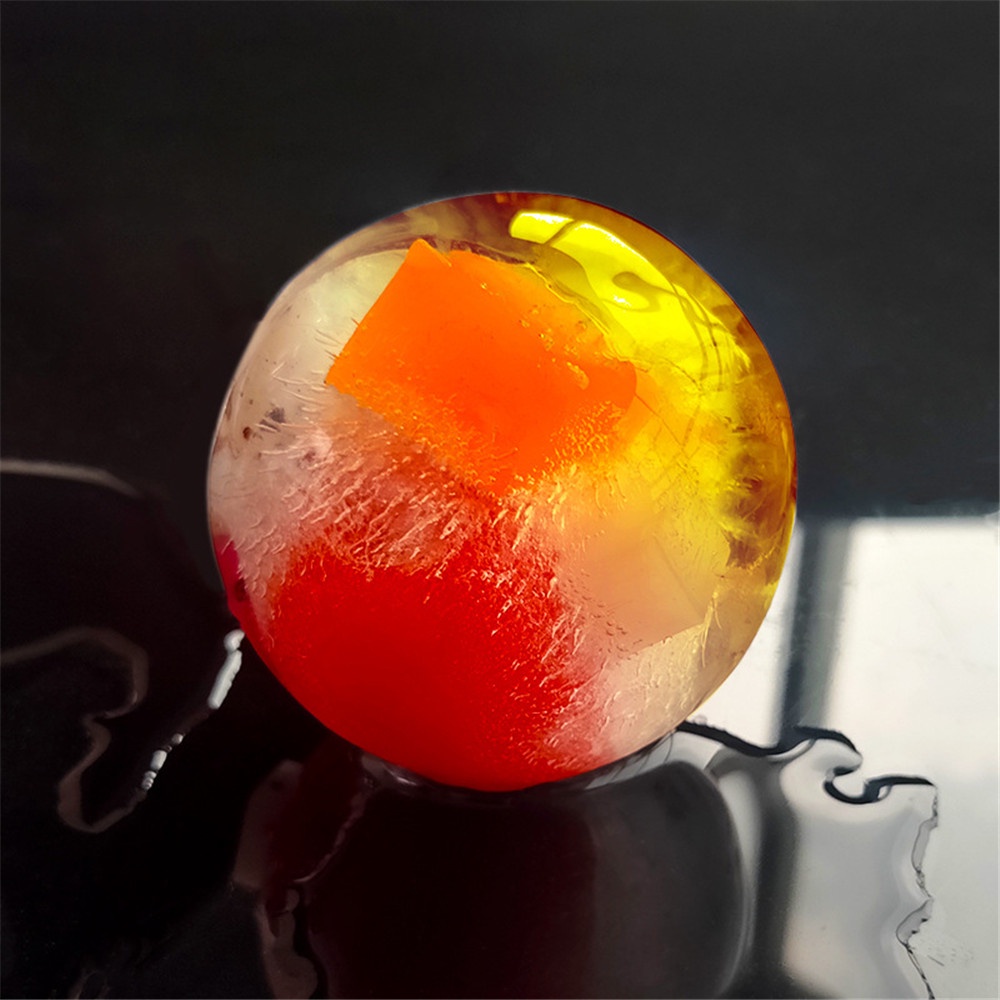 1 Khuôn Làm Đá Bi Tròn Màu Sắc Ngẫu Nhiên Chất Lượng Cao