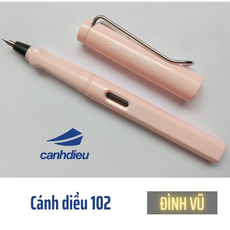 Bút máy ngòi lá tre , bút cánh diều 102 luyện viết chữ đẹp dành cho học sinh tiểu học