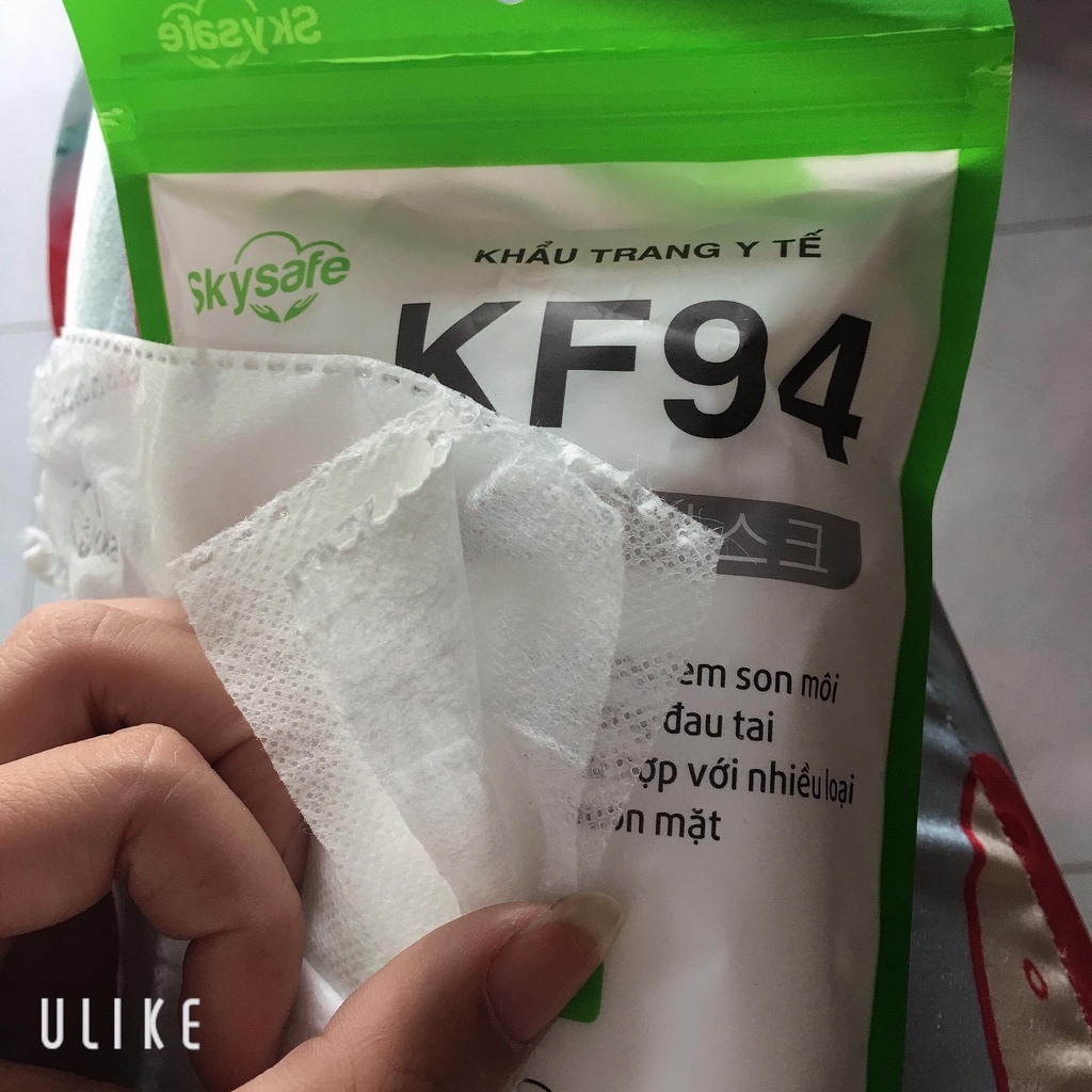 [Mã COSDAY giảm 8% đơn 150K] Túi 10 cái khâu trang KF94, khẩu trang 4D, tiêu chuẩn Hàn quốc | BigBuy360 - bigbuy360.vn