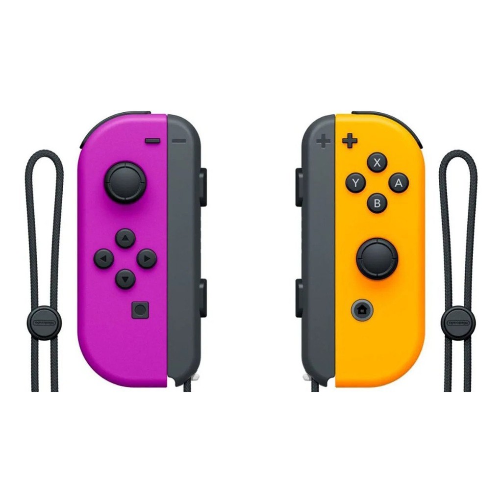 Tay Cầm Set Joycons Nintendo Switch Neon Purple/Neon Orange