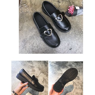 (HÀNG ORDER)Giày oxford da bóng tag tim