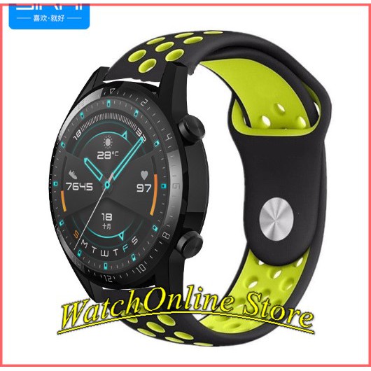 Dây đeo 2 màu Sport dành cho Huawei Watch GT / GT2