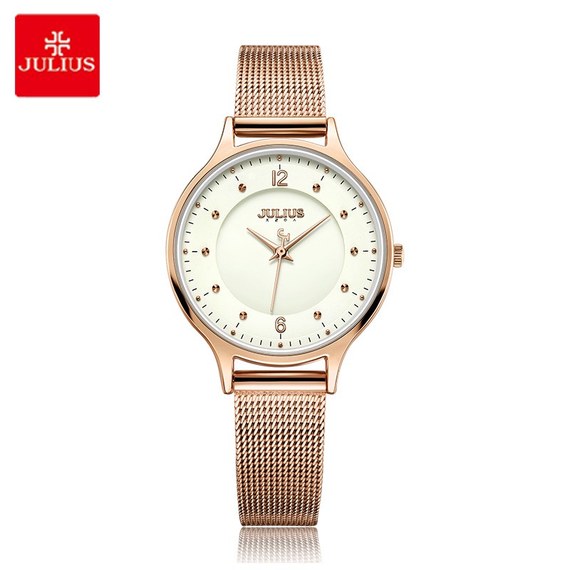 Đồng hồ nữ JULIUS JA1060 dây thép