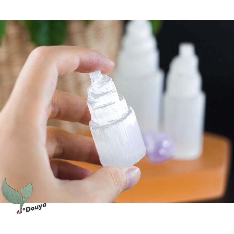 Tòa Tháp Selenite Mini 6Cm - Reiki - Chakra - Chữa Bệnh Pha Lê