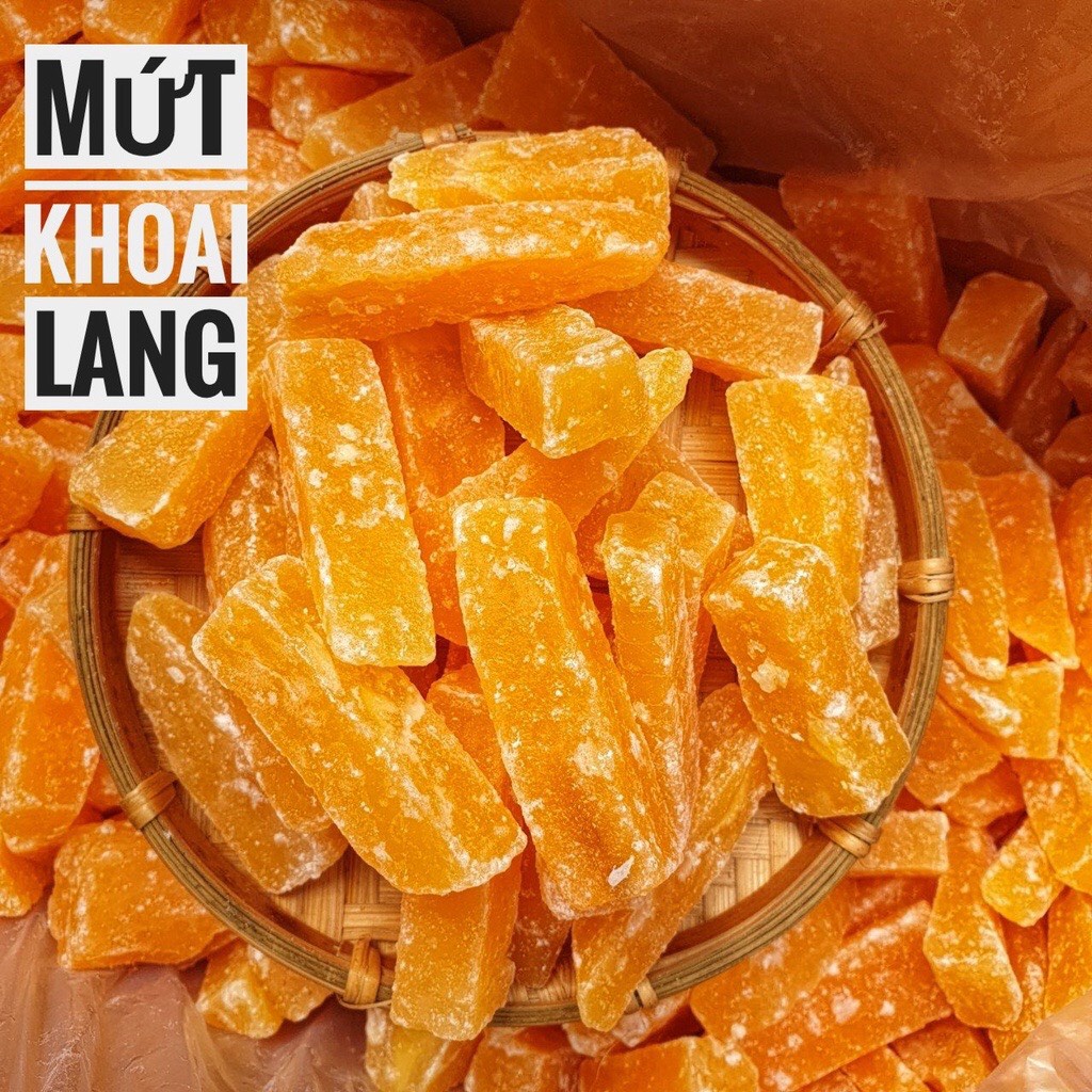 500GR Mứt Khoai Lang Vàng Loại 1 Siêu Ngon