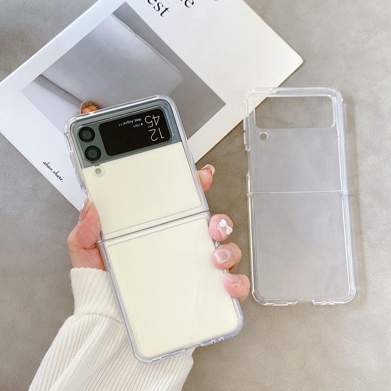 Ốp lưng Samsung Galaxy Z Flip 3 TPU dẻo trong suốt