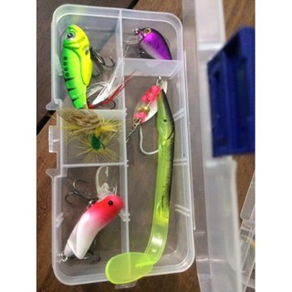 Combo mồi câu lure đồ đủ mồi