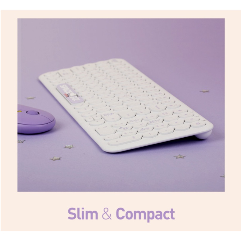 Bàn phím không dây mỏng PEANUTS SNOOPY