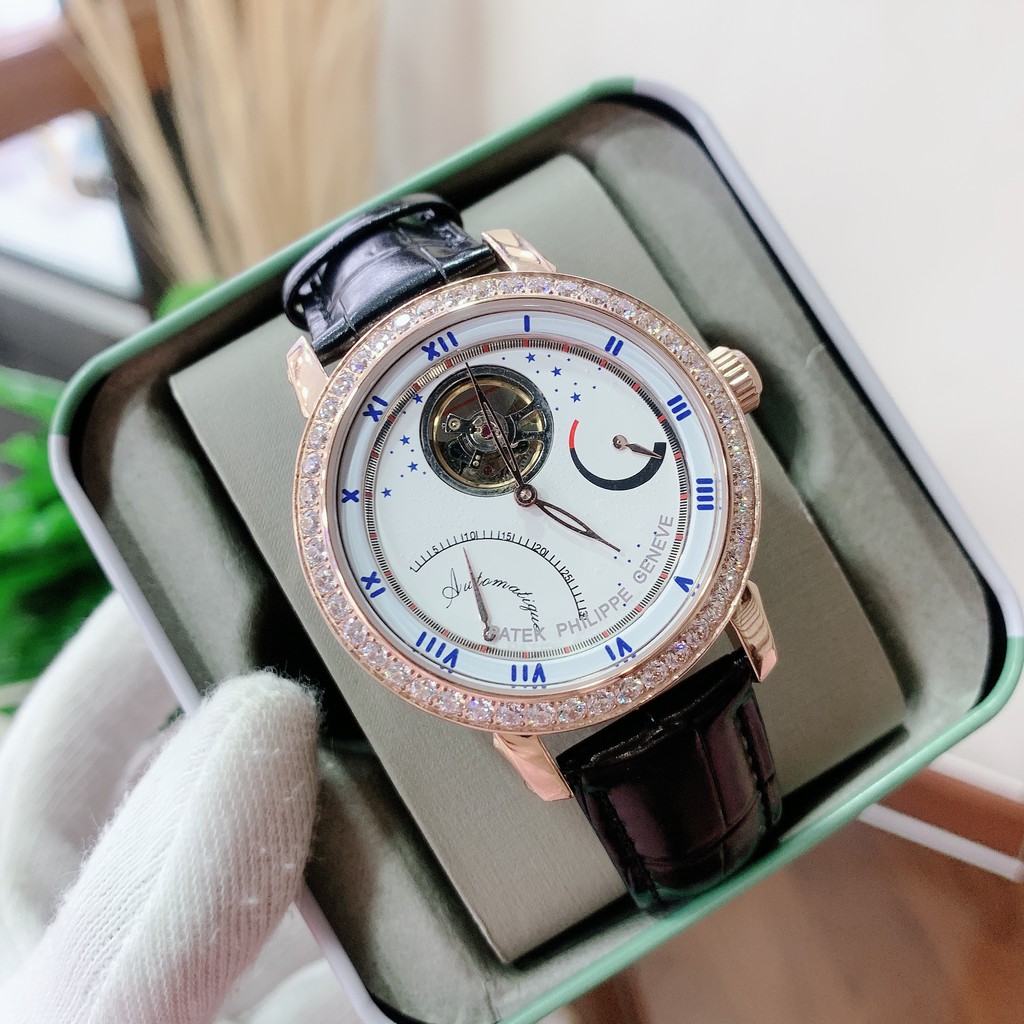 Đồng Hồ Nam PatekPhilipe Nautilus P5888 , Máy Automatic - Cơ , Dây Da , Size 40mm