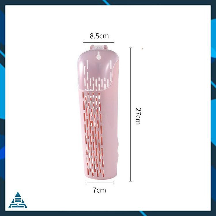 [Ebest] Ống cắm đũa thìa gắn tường có nắp đậy bảo đảm vệ sinh