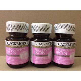 Viên sắt cho bà bầu Blackmores Pregnancy Iron 30 viên Xuất xứ: Úc