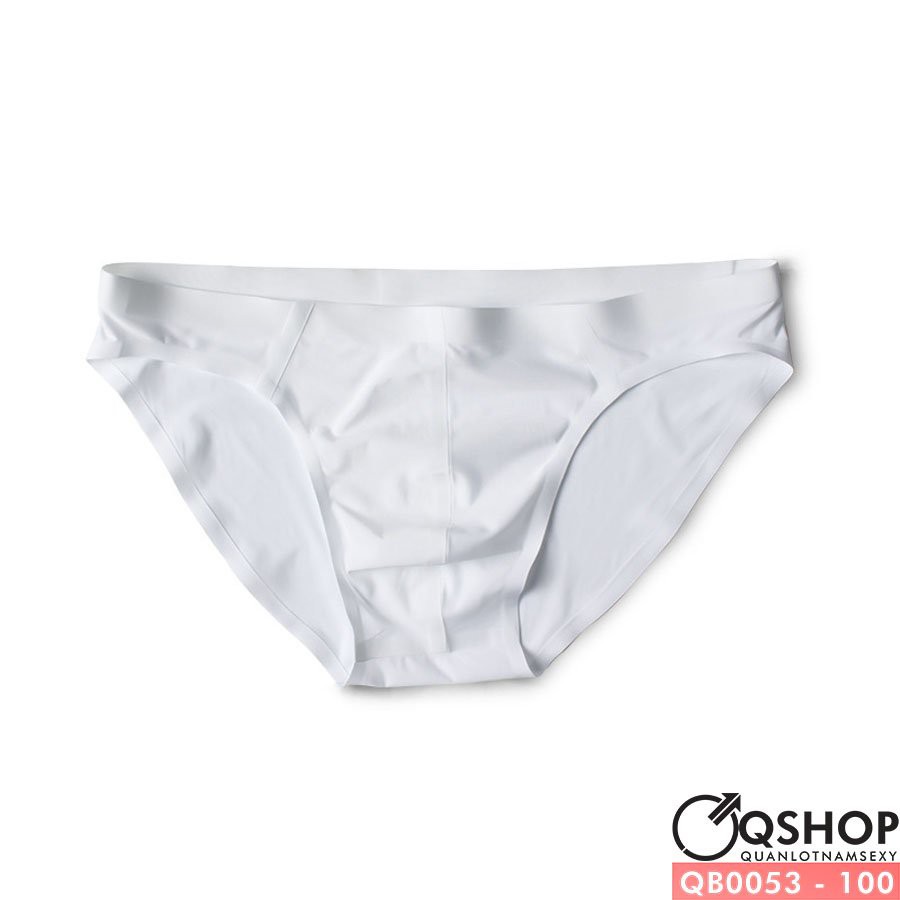 QUẦN LÓT NAM TAM GIÁC ÉP NHIỆT KHÔNG ĐƯỜNG MAY MỎNG NHẸ QSHOP QB0053