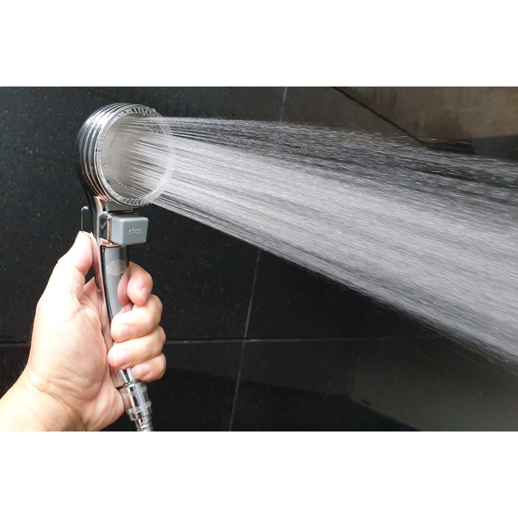 Bộ tay dây sen siêu tăng áp Eurolife EL-102SH