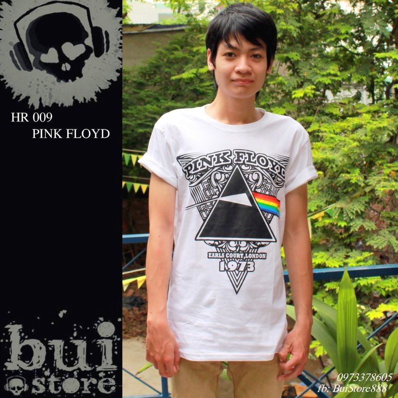 Áo Rock: áo phông Pink Floyd HR 009T