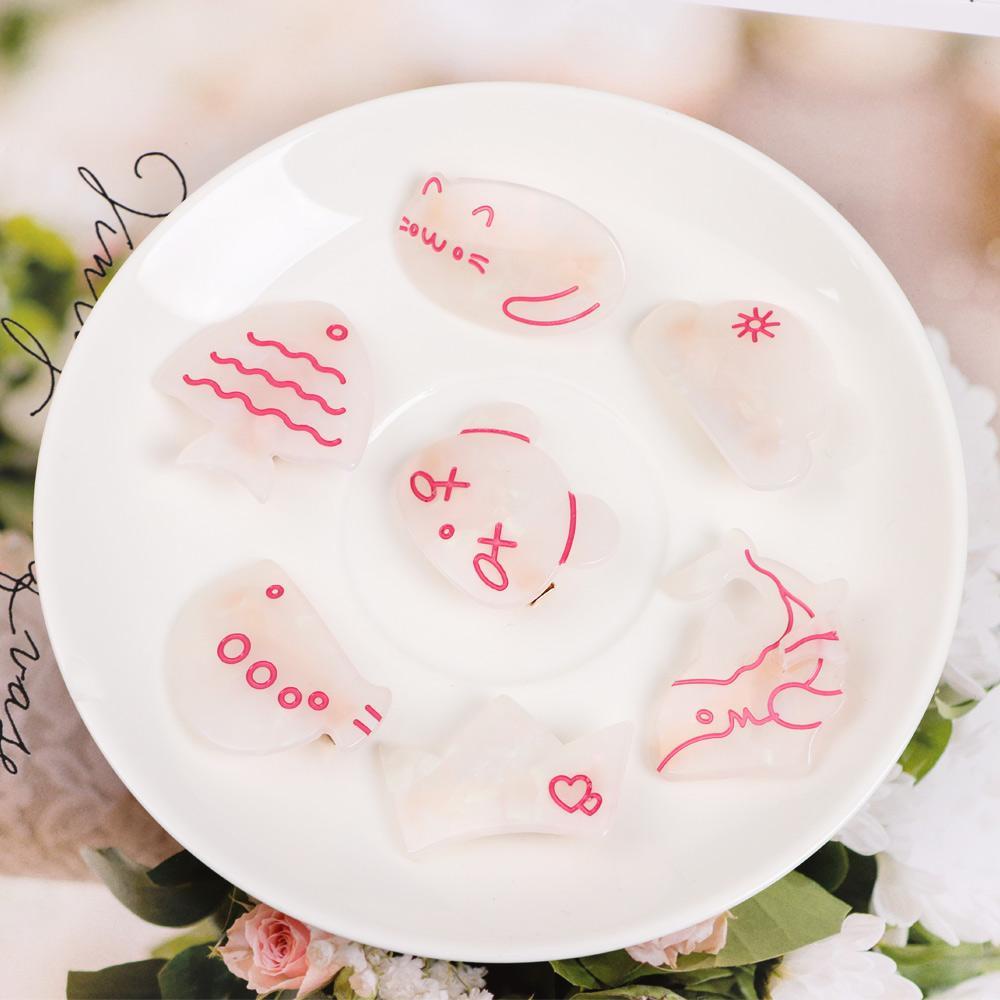 1 Kẹp Tóc Hình Cá Voi Lớn Dễ Thương Cho Cô Dâu