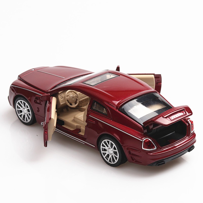 Xe mô hình Rolls Royce Ghost tỉ lệ 1:32 hãng Double Horses có đế trưng bày