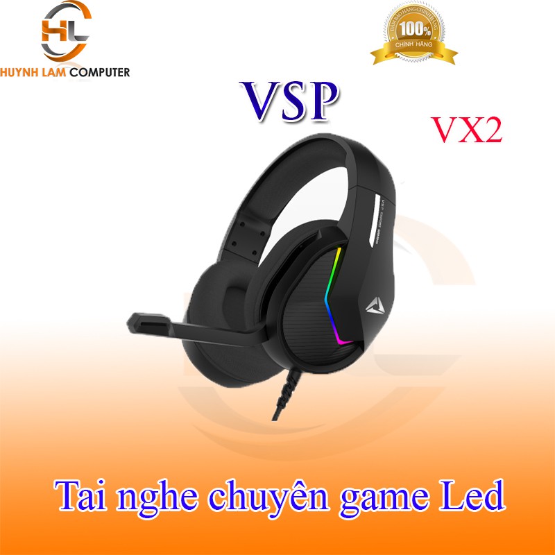Tai nghe chuyên game VSP ESPORT LED VX2
