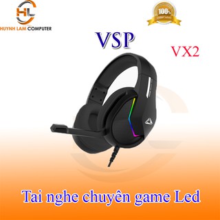 Tai nghe chuyên game VSP ESPORT LED VX2