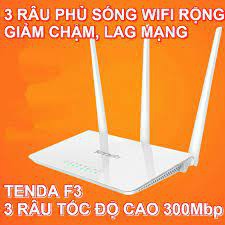 Bộ phát wifi Tenda F3 chính hãng tặng đầu đọc thẻ nhớ
