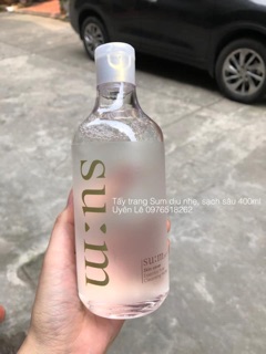 Tẩy trang Sum siêu sạch 3in1 -400ml