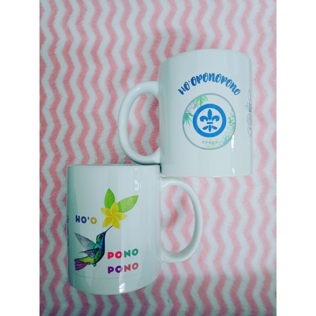 Ly sứ - cốc sứ Ho'oponopono thanh tẩy chữa lành/ The Magic / Phép màu Lòng biết ơn - Ho'oponopono Mugs