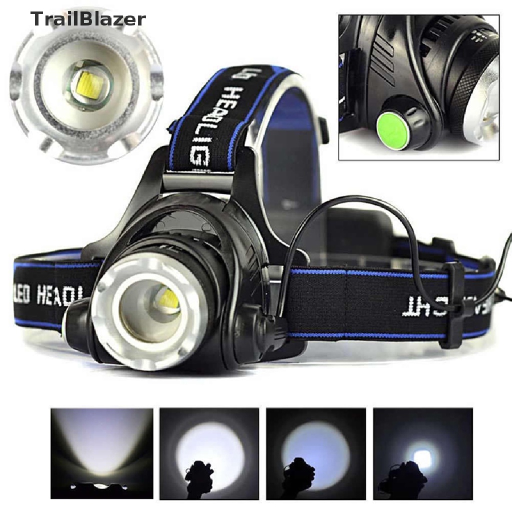 Đèn Pin Đội Đầu 12000LM XM-L XML T6 LED 18650 Chất Lượng Cao