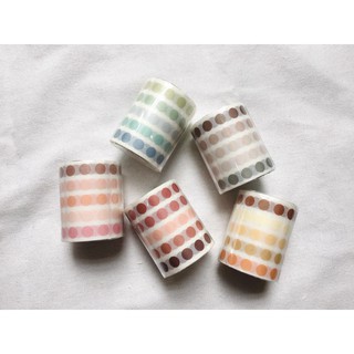 Cuộn Sticker Tròn Dài 3 Mét - Dot Sticker - Cuộn Round Sticker Trang trí sổ tay hình dán