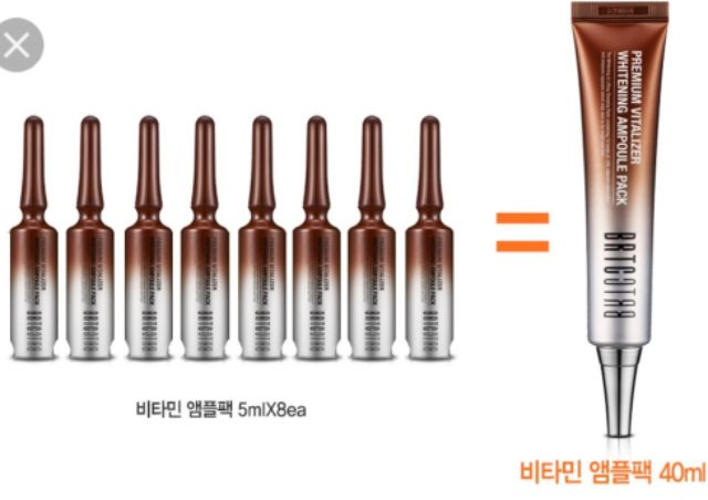 KEM DƯỠNG TRẮNG CHUYÊN ngừa NÁM BRTC PREMIUM WHITENING AMPOULE PACK 80g | BigBuy360 - bigbuy360.vn