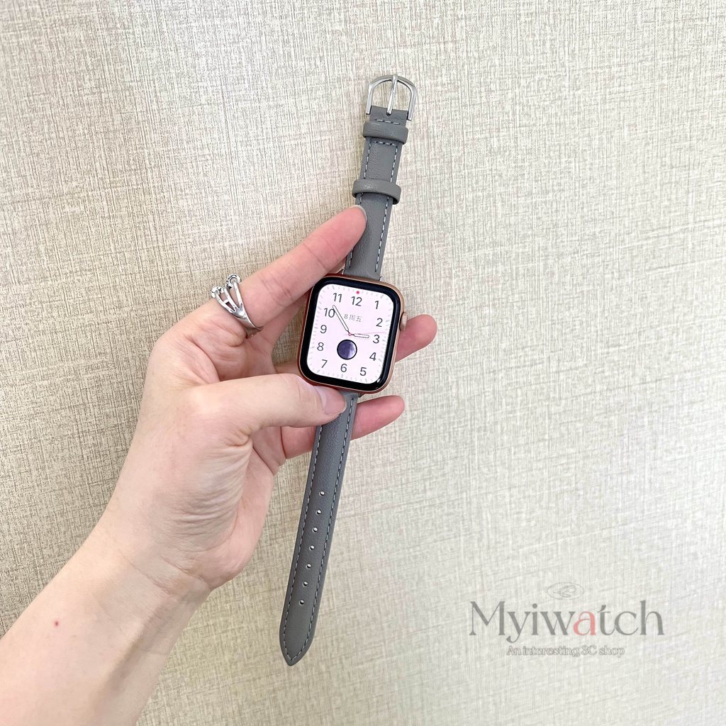 Dây Đeo Bằng Da Dành Cho Đồng Hồ Apple Watch serise7 6 SE 5 4 3 2 iwatch 41mm 45mm 40mm 42mm 38mm 44mm