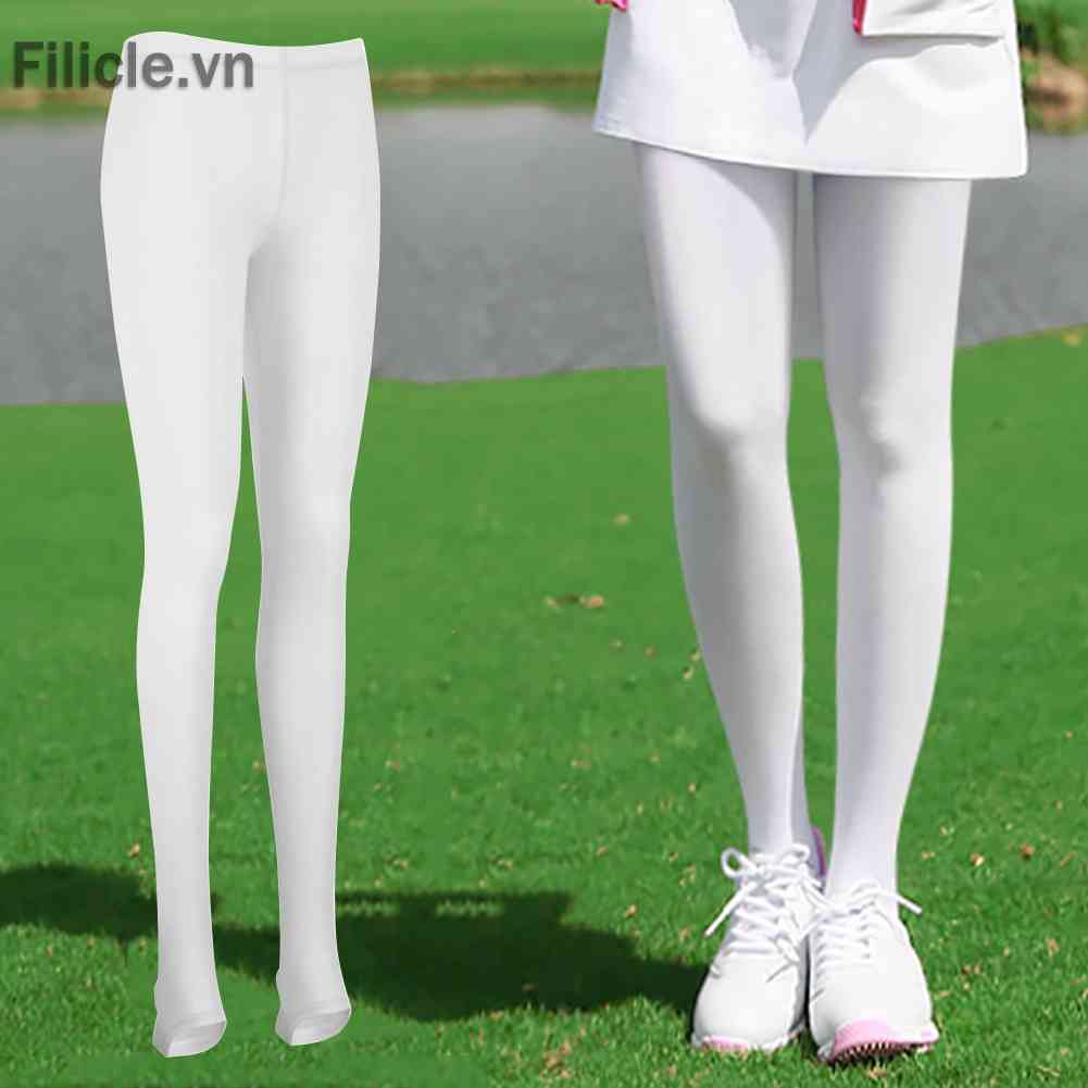 Quần Legging Chống Nắng Bằng Lụa Mát Co Giãn Thời Trang Chơi Golf Cho Nữ