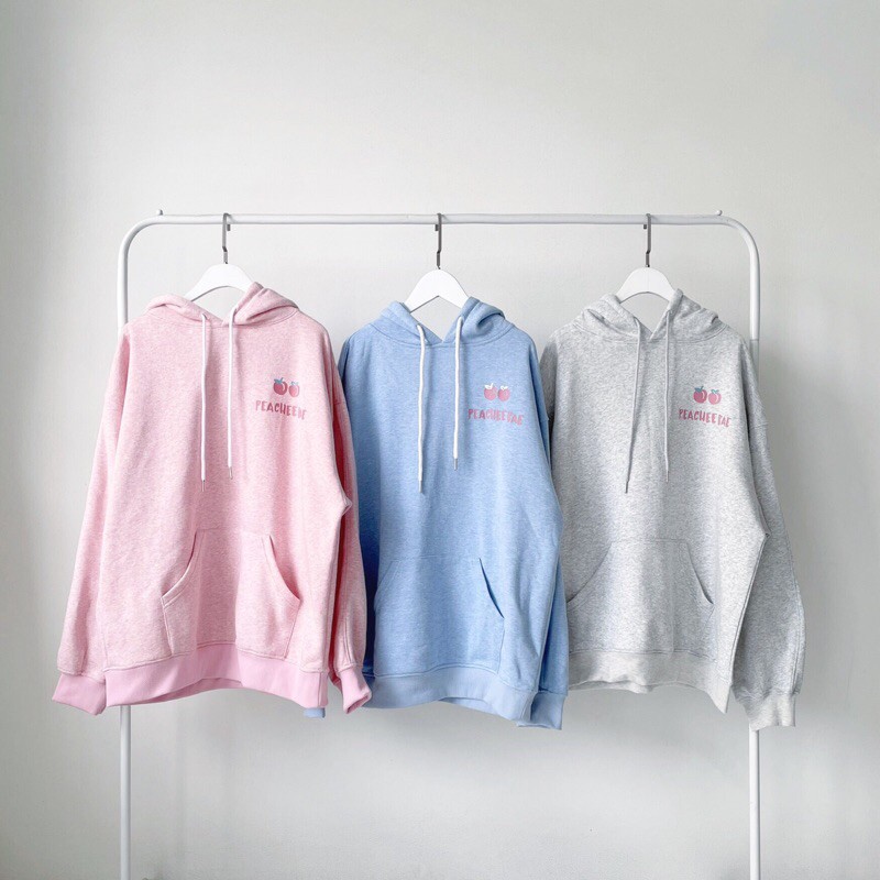 UPZ Áo Khoác Hoodie In Peachee (6 Màu) | BigBuy360 - bigbuy360.vn
