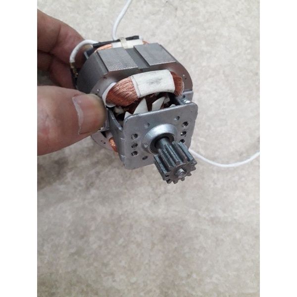 Bánh răng + mô tơ máy xay 220v