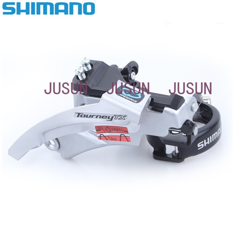 Shimano TX800 TourneyTX FD-TX800 6 / 7 / 8 Tốc độ 31.8 / 34.9mm Derailleur phía trước Top Swing Dual