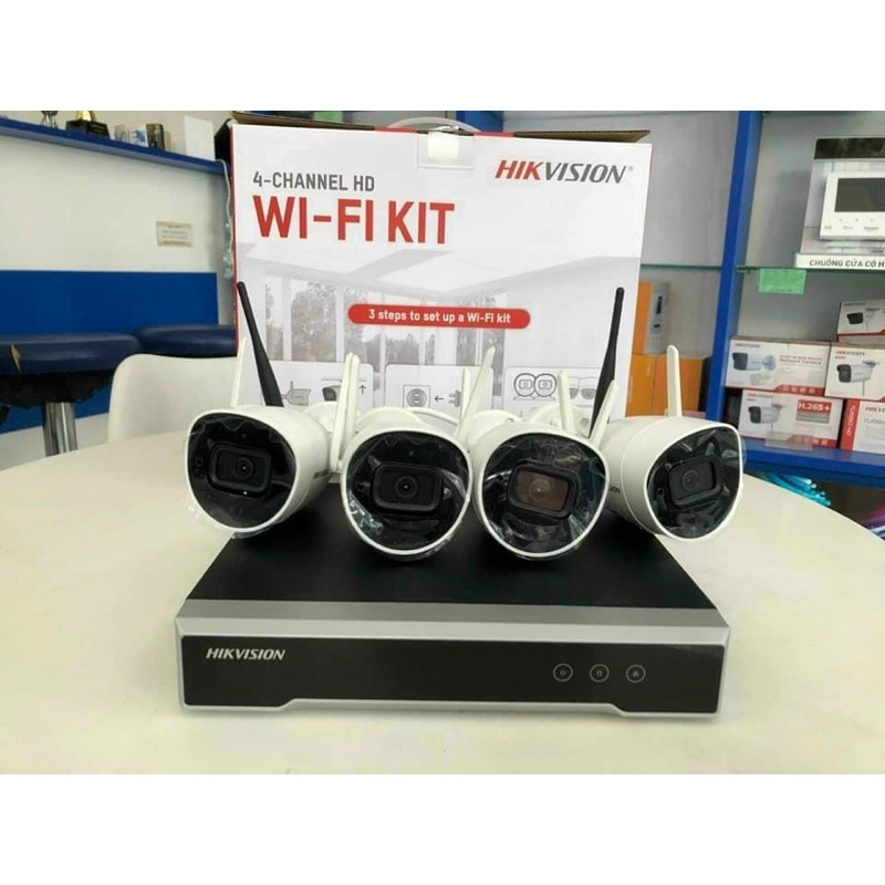 [SIÊU SALE] Bộ Kit camera IP Wifi HIKVISION NK42W0H(D) | BigBuy360 - bigbuy360.vn