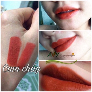 Son handmade màu đỏ gạch