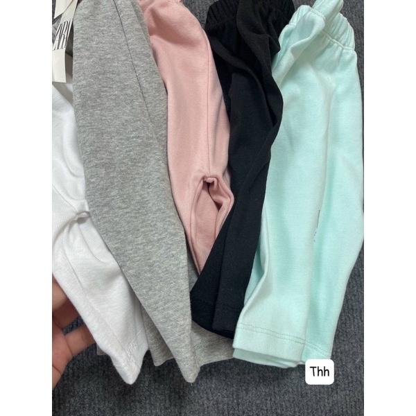 ẢNH THẬT-Set 5 quần legging lửng bé gáiHÀNG ĐẸP LOẠI 1