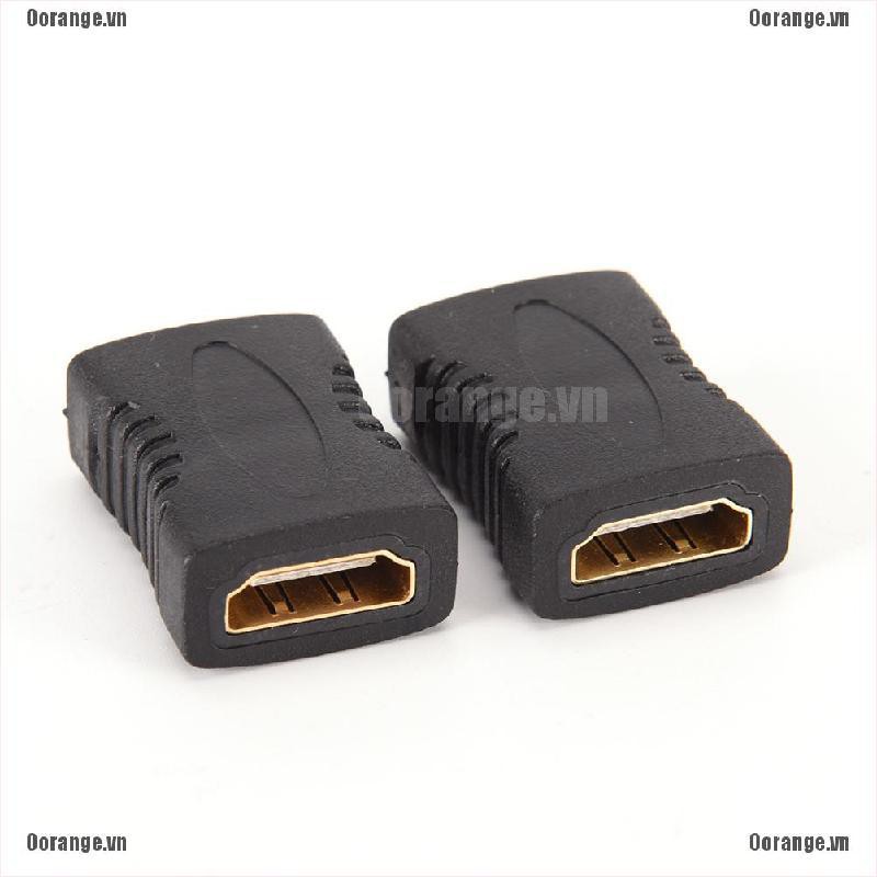 MT Hot Sale 2PCS HDMI Female to Female Coupler Extender Adapter Connector F/F for HDTV HD BH