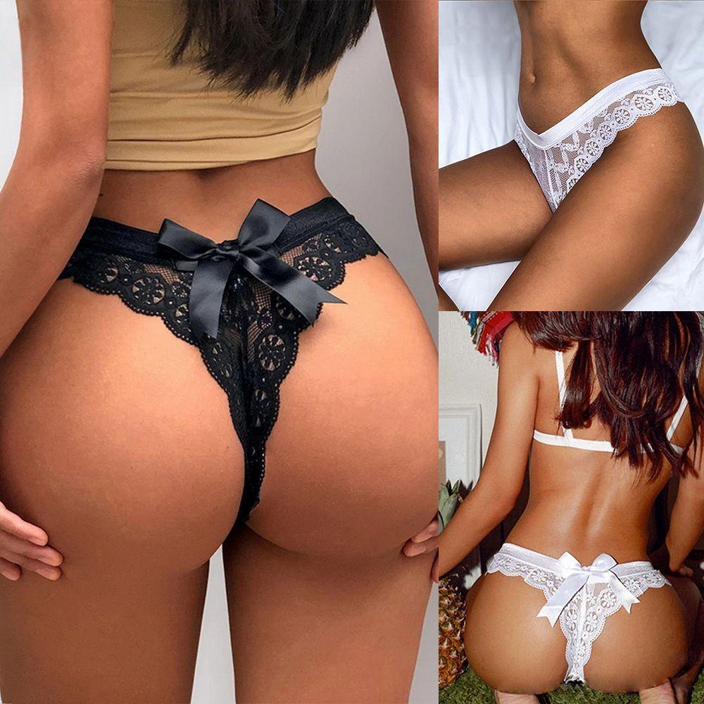 Quần Lót Ren Hoa Trong Suốt Cho Nữ