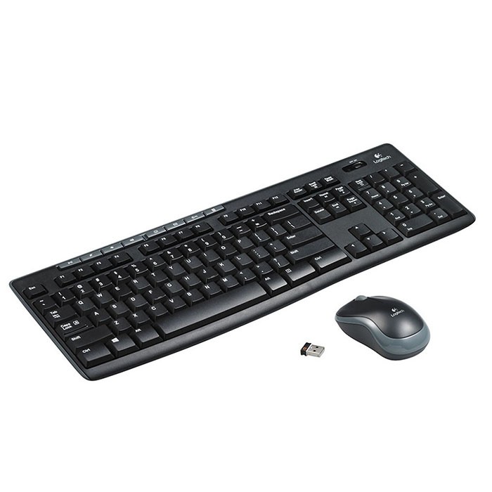 Bộ bàn phím - Chuột không dây Logitech MK270r