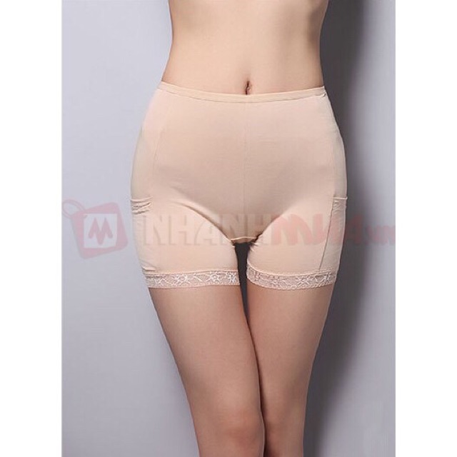 Quần mặc trong váy cotton