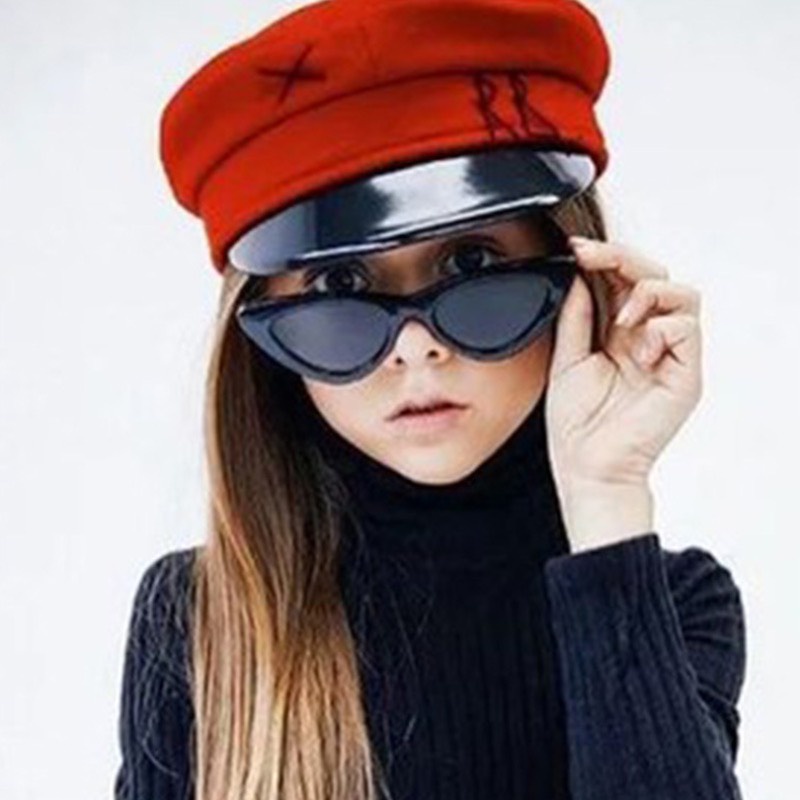 Kính mắt mèo cho bé đi nắng biển mùa hè đi biển gọng dẻo chống tia UV mẹ và bé