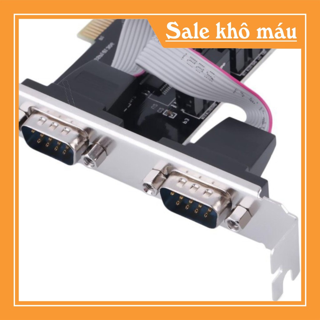 Card máy tính giá rẻ (Xả Kho) Card máy tính chuyển đổi cổng PCI sang Com  ĐẢM BẢO CHẤT LƯỢNG.CPLH .c