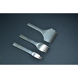 Bộ đục xiên 3 kích cỡ tạo đường chỉ đẹp