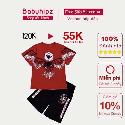 Đồ bộ bé trai cotton thoáng mát đi chơi mặc nhà giá rẻ đẹp thời trang bé trai bé gái từ 4 đến 13 tuổi - BBH
