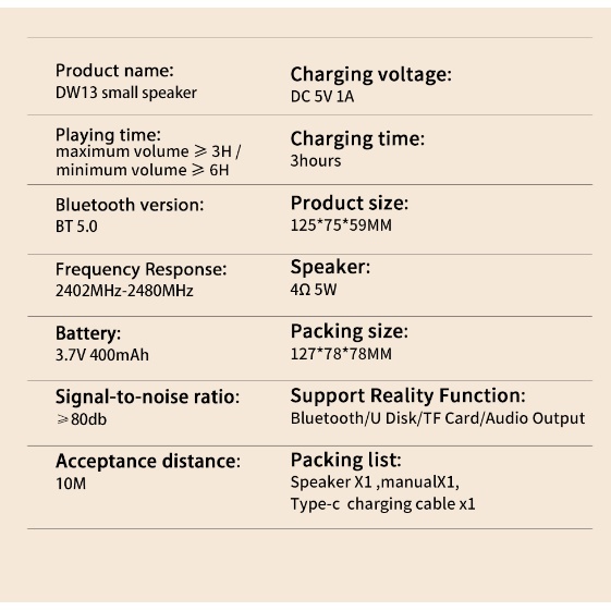 Loa Bluetooth Không Dây Âm Thanh Siêu Trầm Chất Lượng Cao