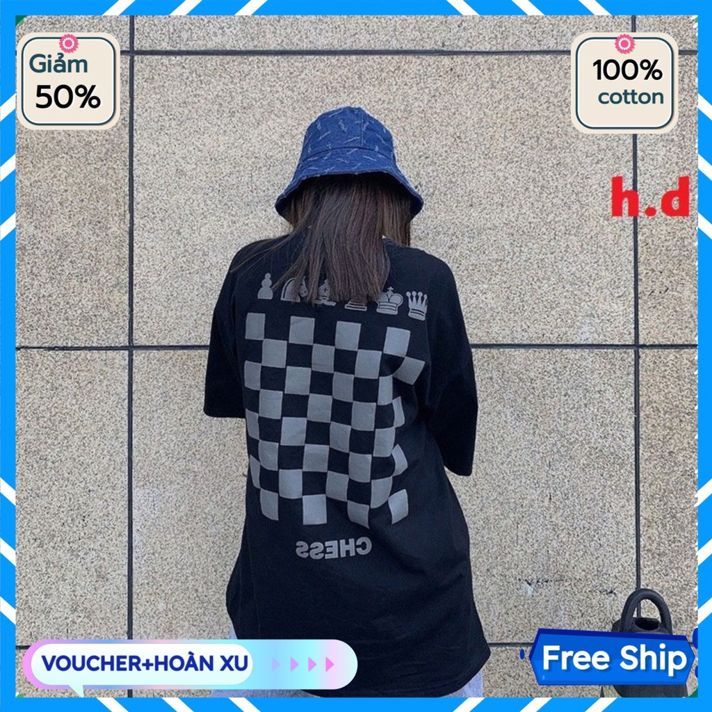 Áo thun tay lỡ nam nữ AT43, áo phông unisex form rộng chất cotton mát mịn thấm hút mồ hôi in chữ thái | BigBuy360 - bigbuy360.vn