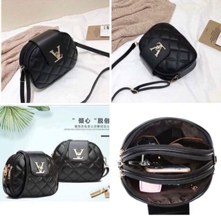 Túi LV bầu ba ngăn da mềm