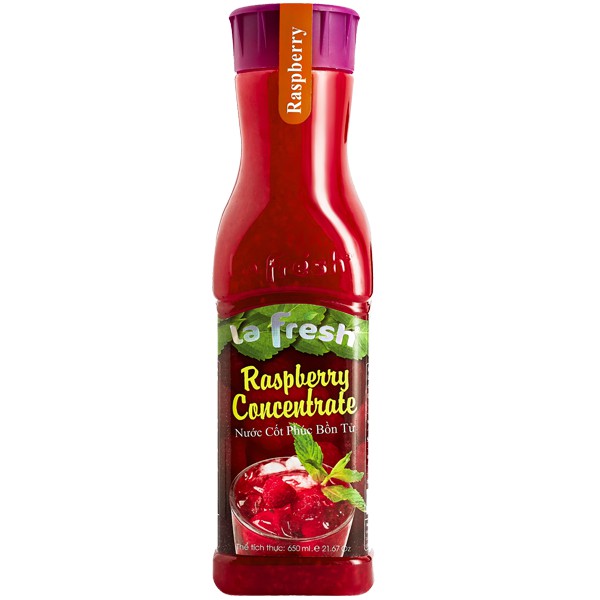 Nước cốt phúc bồn tử Lafresh Đà Lạt 650ml