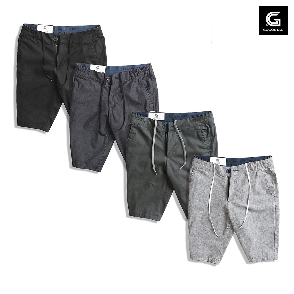 Quần Short Nam Lưng Thun FOZZ GUGOSTAR G517, Form Dáng Đẹp