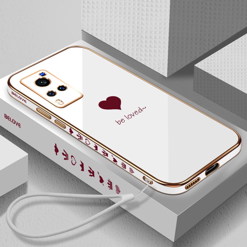 Ốp Điện Thoại Silicon Mềm Mạ Hình Học Cho VIVO V20 V21 V21E 5G Y66 Y67 V5 V5S V5 lite Y95 Y93 T1 Y76S